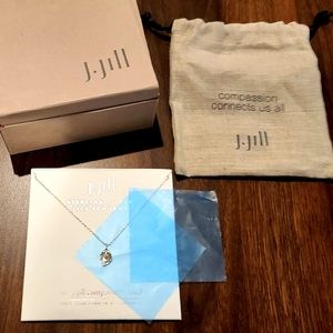 NWT Brand New/NJ.Jill Sterling Silver Lily Pendant